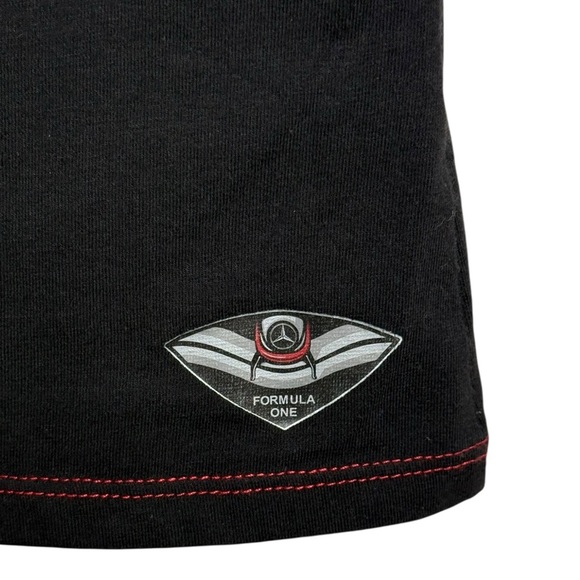 Vintage Rare Team McLaren Mercedes F1 Tank Top Size Small Black Y2K Racing - Picture 3 of 6
